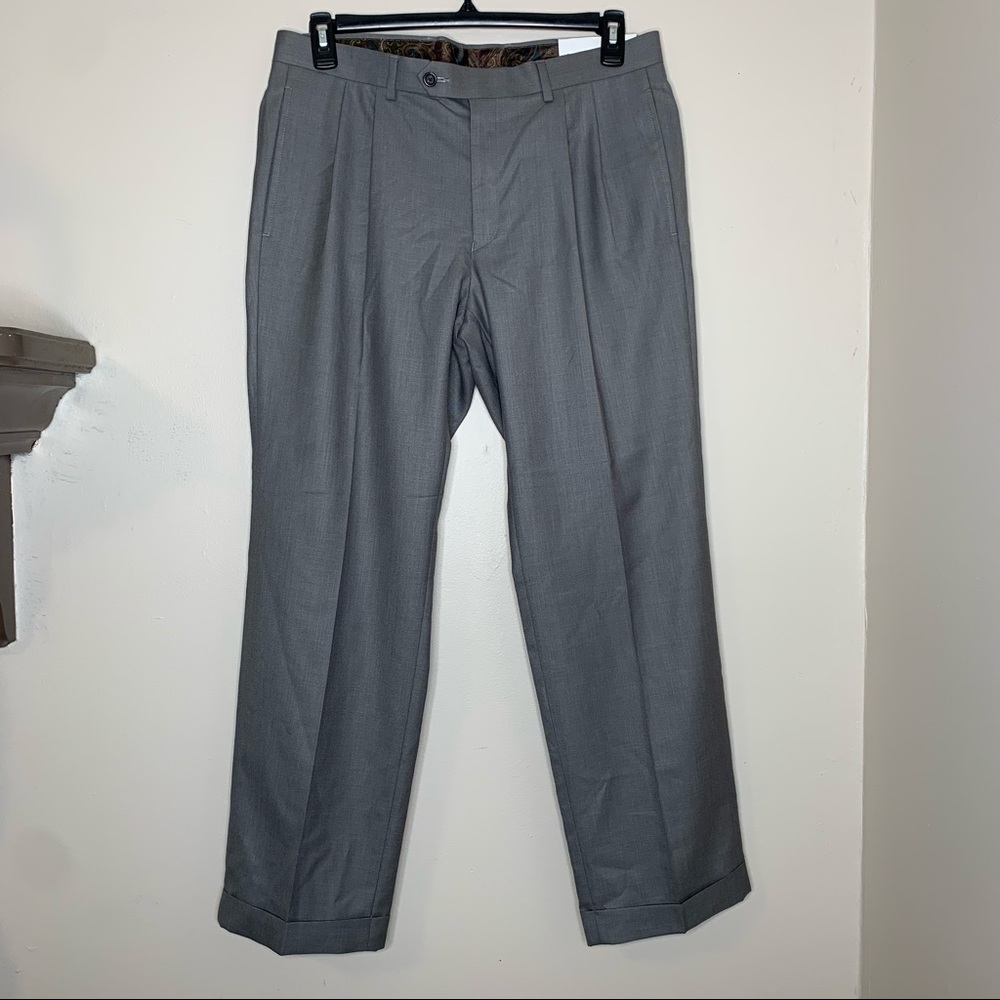 Men's Gray Dress Pants